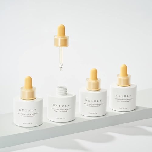 NEEDLY Vita C Glow Toning Ampoule - Brightening & Hydrating Skin Serum