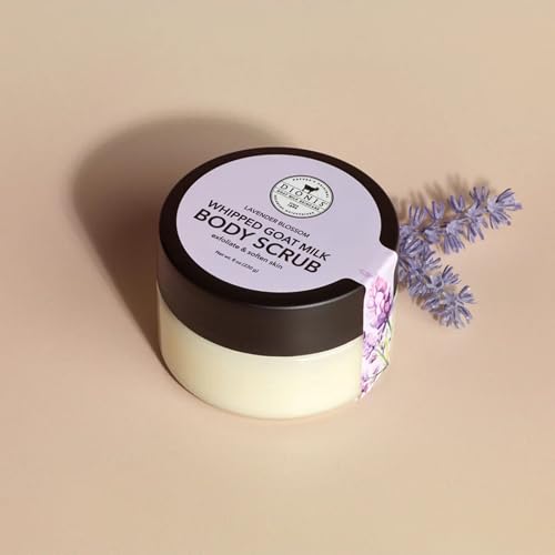 Dionis Goat Milk Whipped Body Scrub Lavender Blossom 8oz (Pack of 1)