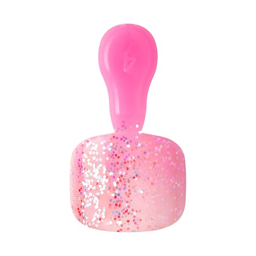 KISS Impress No Glue Pedi 30 Pcs Press on Toenails, Pink Stick on Extension False Nails for Toes, Peel & Press Easy Apply, Hassle-Free Removal, Includes Manicure Stick, Prep Pad & File