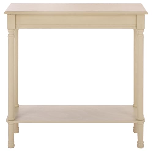 Console Entryway Table 28 Inch Sand Finish - Wooden Hallway Accent
