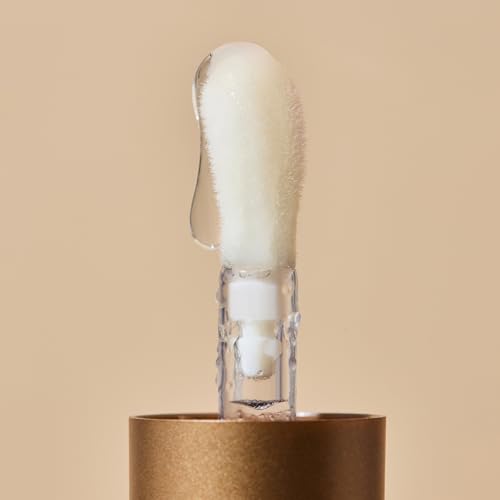 INIKA Organic Lip Oil | Bakuchiol, Squalane + Collagen in a Glossy Finish. Luxuriously Smoothing & Hydrating Lipgloss. Natural, Vegan. 0.16 Fl oz (Clear)