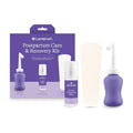 Lansinoh Postpartum Recovery Essentials Kit | 8-Piece New Mom Gift Set with Peri Bottle, Herbal Spray & Ice Packs for Soothing After Birth Care