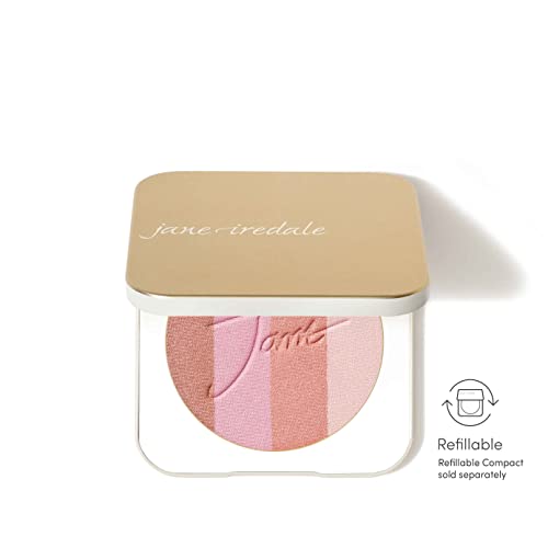 Jane Iredale PureBronze Shimmer Bronzer Refill Bronzing Powder with Buildable Coverage Lightweight & Breathable Cruelty-Free 4 Blendable Shades