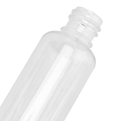 110 Pack 1oz Clear Plastic Travel Bottles with Flip Cap - Refillable Sample Containers