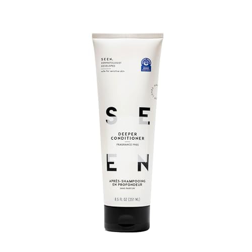 Deeper Conditioner Fragrance Free - Non-Comedogenic Hair Moisturizer 8.5 Fl Oz