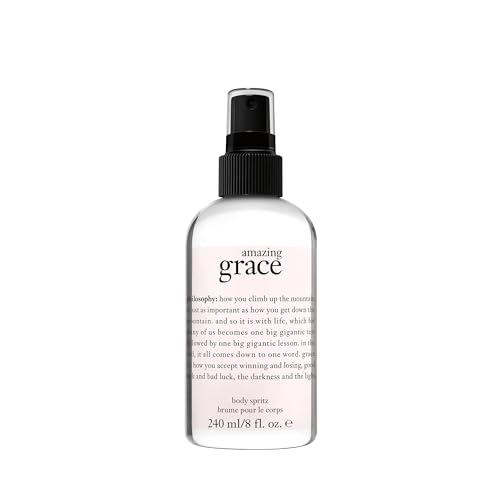 philosophy amazing grace perfume- clean & floral women's perfume - with notes of bergamot, muguet & musk - long lasting fragrance