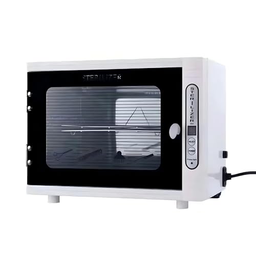 UV Nail Tool Sterilizer 12L Autoclave Machine for Salons & Home Use