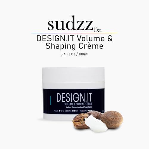 Volume & Shaping Hair Cream for Frizz Control & Thickening - 3.4 Fl Oz