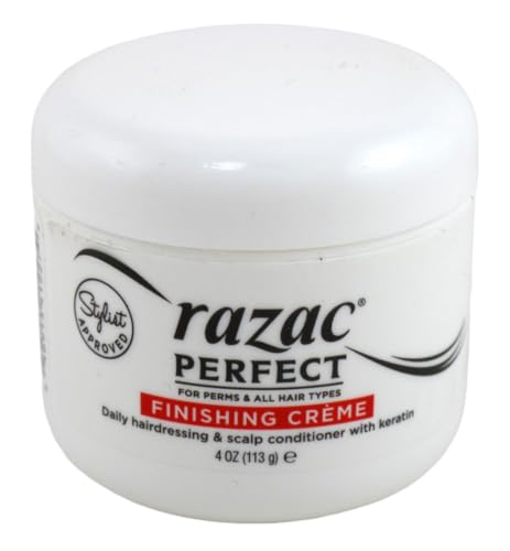 Razac Perfect For Perms Finishing Creme - 4 Ounce Pack of 6