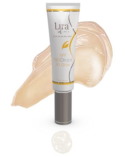 SPF 30 Zinc Oxide Sunscreen Serum with Glow Finish - 16% Zinc Oxide