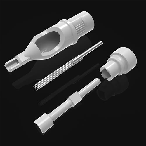 T-Tech C1209RS Round Shader Tattoo Needle Cartridge - Medical-Grade Plastic & Stainless Steel