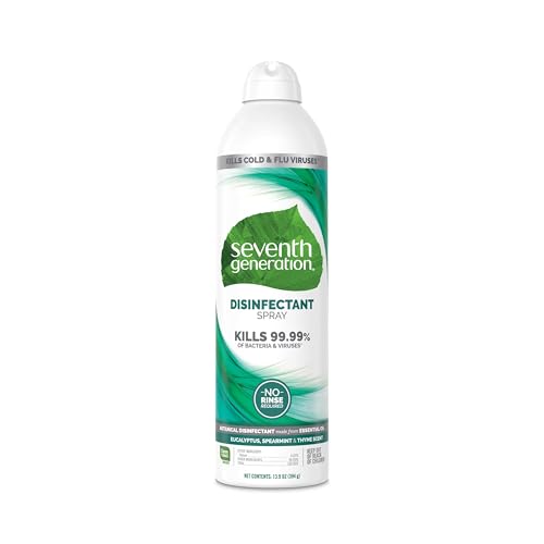 Disinfectant Spray with Eucalyptus, Spearmint & Thyme - 13.9 oz, Pack of 8