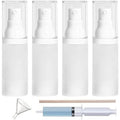 1oz/30ml-Small Spray Bottle 360¡Æ Angle Work, Portable Refillable Leak Proof Travel Mini Spray Bottle.For Perfume Toner Hair spray Facial Moisturizing ¡¼1oz/30ml-(Pack of 4) & Spary Bottle¡½