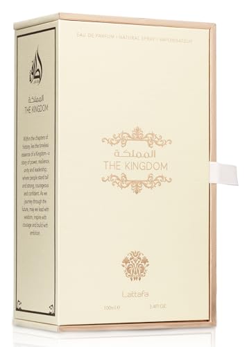 Eau De Parfum Spray for Women - The Kingdom by Lattafa - 3.4 Fl Oz (Variation of THIS listing: The Kingdom Women / 3.4 Fl Oz)