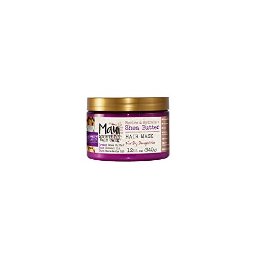 Shea Butter Hair Mask for Dry Damaged Hair - Maui Moisture, 340g - Hair Mask