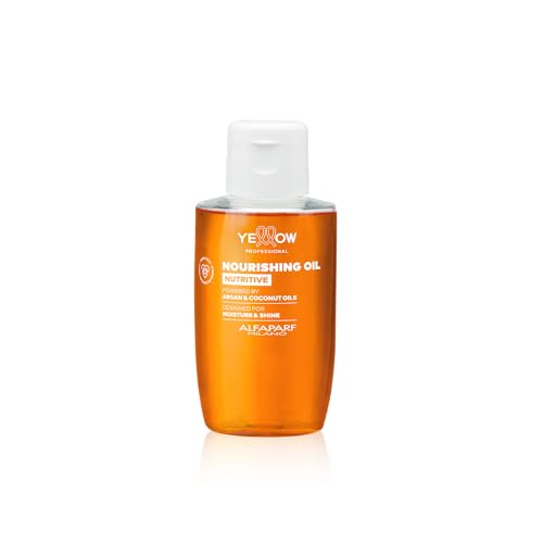 ALFAPARF MILANO Yellow Nutritive Hair Oil for Dry & Brittle Hair – Nourishing Serum