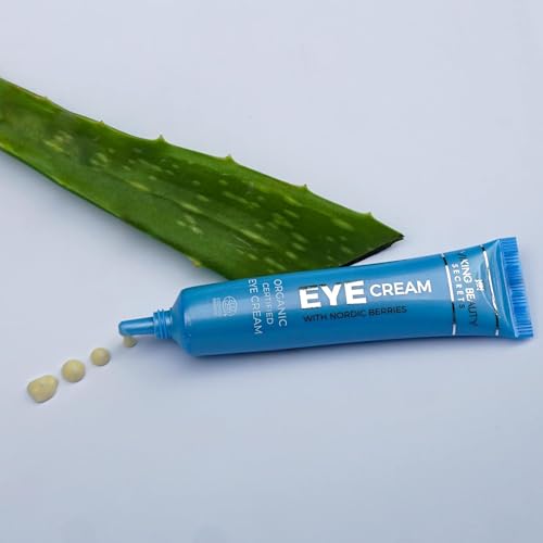 Hydrating Eye Cream with Hyaluronic Acid & Nordic Berries for Dark Circles & Fine Lines
