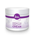 Eva Naturals Vanilla Bean Night Cream ? Overnight Face Moisturizer with Vitamin E, C, B Complex & CoQ10 ? Anti-Aging Facial Lotion with Green Tea & Shiitake ? Hydrating Cream for Renewed, Smooth Skin