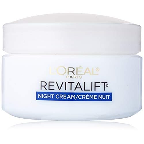 L'Oreal Paris, RevitaLift Anti-Wrinkle + Firming Night Cream Moisturizer 1.7 oz (Pack of 6)