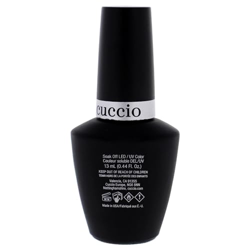 Cuccio - Veneer Gel Nail Polish - Soak Off Lacquer for Manicures & Pedicures, Full Coverage - Long Lasting, High Shine - Cruelty, Gluten, Formaldehyde & Toluene Free - 0.43 oz, Quilty As Charged! - PURPLE (I0098086)