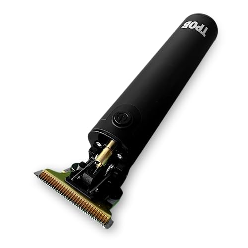 Ghost Blackout Professional Cordless Hair & Beard Trimmer with Zero Gapped T-Blade