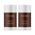 Natural Deodorant for Men & Women Sandalwood 2 Pack - Aluminum & Baking Soda Free
