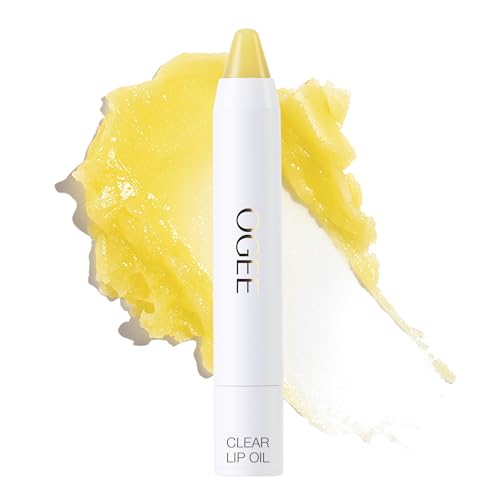 Organic Lip Oil - Clear Lip Stain & Balm, Moisturizing 1 Count