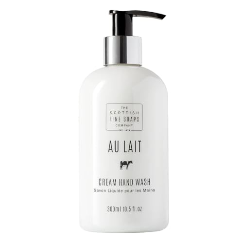 Scottish Fine Soaps Au Lait Cream Hand Wash for Women, 10.5 Ounce