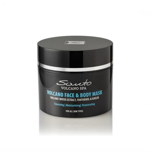 Volcano Clay Mask for Face & Body Detoxifies Pores 200ml