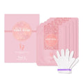 Extra Silky Hand Mask 5 Pairs, Korean Moisturizing Gloves for Dry Hands with White Truffle, Green Caviar & Peptides, Repairing Hand Care Treatment for Aging, Cracked, and Dry Skin