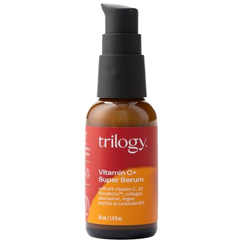 Trilogy Vitamin C + Super Serum for Skin Brightening & Radiance 1 fl oz