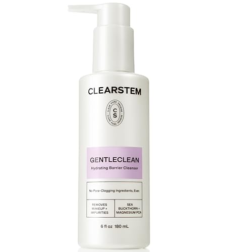 Gentleclean Vitamin C Calming Facial Cleanser - Goldenseal & Green Tea - 6 Fl Oz - Cruelty Free & Gluten Free - Suitable for All Skin Types