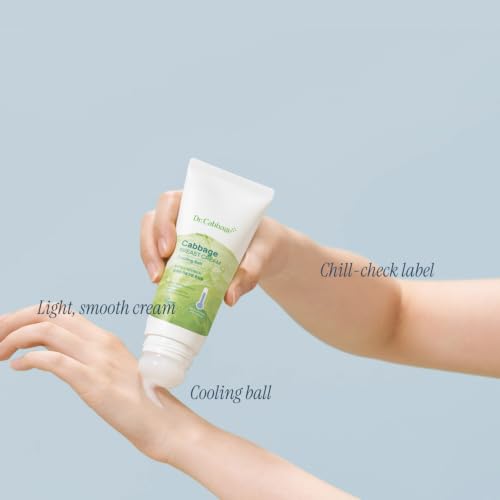 TNTN Mom's Dr. cabbage cabbage breast cream with cooling ball applicator 3.38 fl oz (no scent) for breastfeeding