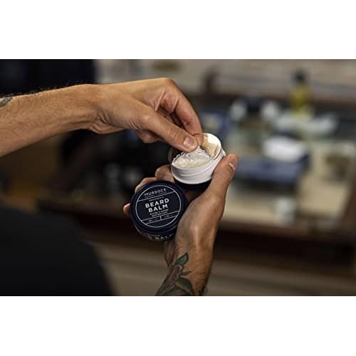 Murdock London Beard Balm for Men ? Conditioner & Moisturizer Cream ? Softens, Tames & Nourishes with Natural Ingredients ? Lightweight Beard Care Made in England, 50ml