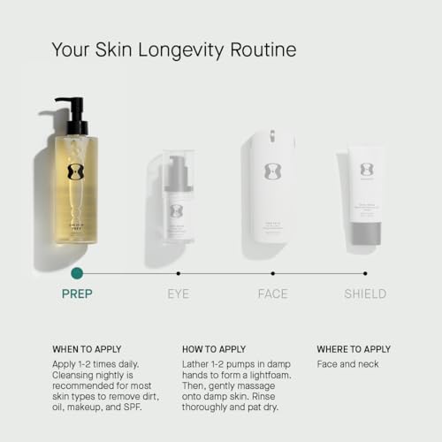 OneSkin PREP Facial Cleanser to Exfoliate and Support Skin Balance, Dermatologist Tested & Safe for Sensitive Skin