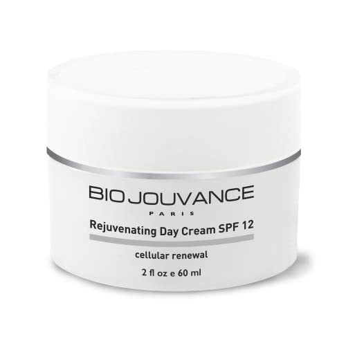 Rejuvenating Day Cream 2oz / 60ml - For Mature/Sun Damaged Skin | Anti-Aging Face Moisturizer Hydrating Lotion | Daily Facial Skin Care Treatment Regimen | Made in France
