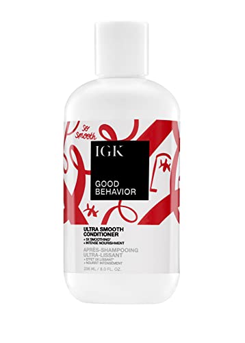 IGK Good Behavior Ultra Smooth Anti-Frizz Conditioner 8 Fl Oz - Dry Hair