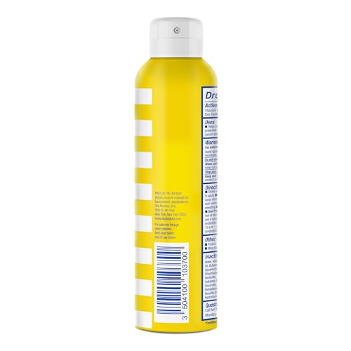 Mineral Sunscreen Spray SPF 50 for Sensitive Skin - Water Resistant Broad Spectrum Baby & Family Sun Protection - 6 fl oz