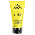 got2b Glued Water Resistant Spiking Gel 150 ml, Glued Spiking Gel for up to 72h Ultra Strong Hold, Water & Sweatproof, For Extreme Hairstyles, Vegan* Formula