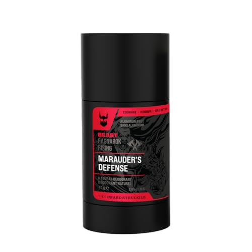Natural Deodorant for Men Ragnarok Rising Signature Edition - Aluminum-Free, All-Day Freshness - Marauders Defense