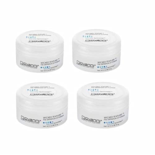 Firm Hold Hair Styling Pomade for Texture & Separation - 2oz, Pack of 4