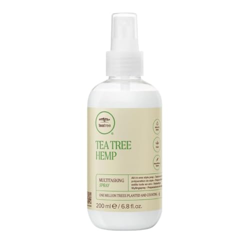 Tea Tree Hemp Hair Spray - All-in-1 Style & Hydration for All Hair Types 6.8 fl oz