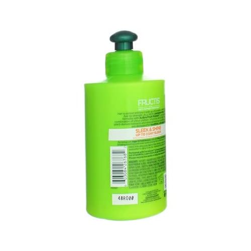 Garnier Fructis Sleek & Shine Intensely Smooth Leave-In Conditioning Cream 10.2 oz (Pack of 4)
