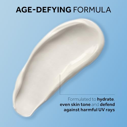 No7 Lift & Luminate SPF 30 Day Face Cream with Hyaluronic Acid & Vitamin C - Anti-Aging Hydrating Moisturizer, Suitable for Sensitive Skin - 1.69 Fl Oz