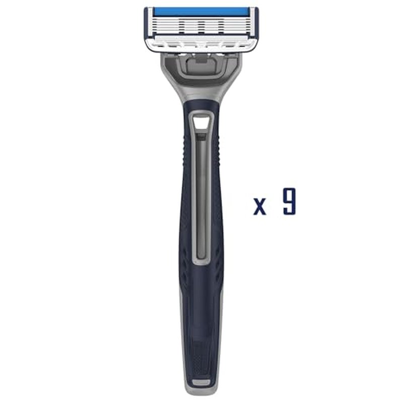 Barbasol Ultra 6 Plus Premium Disposable Razor Value Pack Bundle (3 Packs/9 Total Razors)