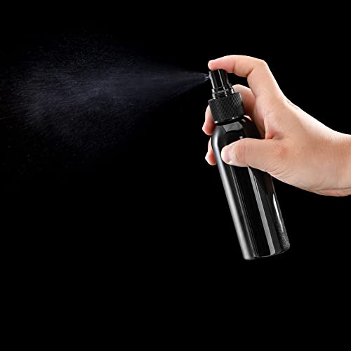 30 Pack 4oz Black Spray Bottles - Refillable Fine Mist Containers for Perfume, Cleaning, Essential Oils, Travel