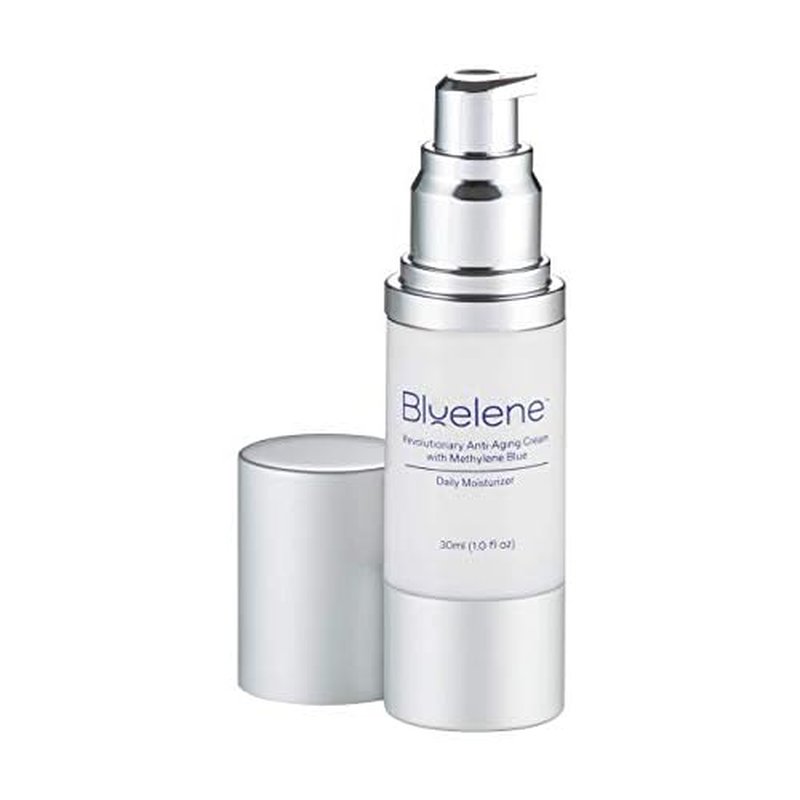 Anti Aging Daily Moisturizer, Bluelene. Revolutionary Anti Wrinkle Face Cream with Methylene Blue, Suitable for Sensitive Skin