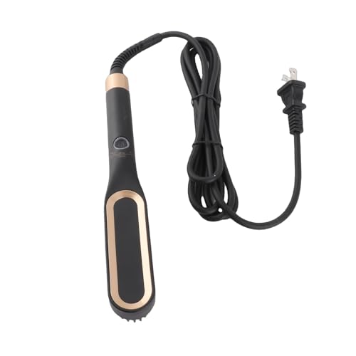 Beard Straightener, Heated Hair Straightening Brush with 3 Adjustable
