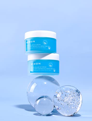 MIZON Water Volume EX Cream 3.38 fl oz 2-Pack | Hydrating Facial Moisturizer