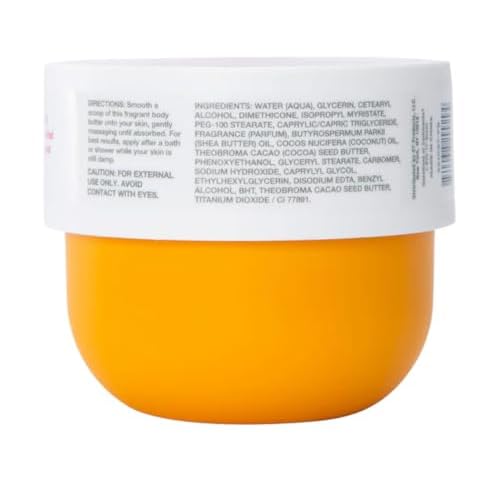 Solar Flare Body Butter, Brazilian Caramel Dreams, Smooth, Moisturizing, 10 oz FULL SIZE